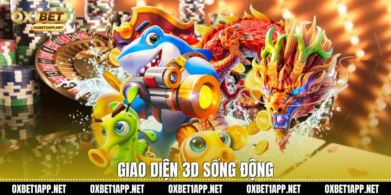 Giao diện 3D sống động